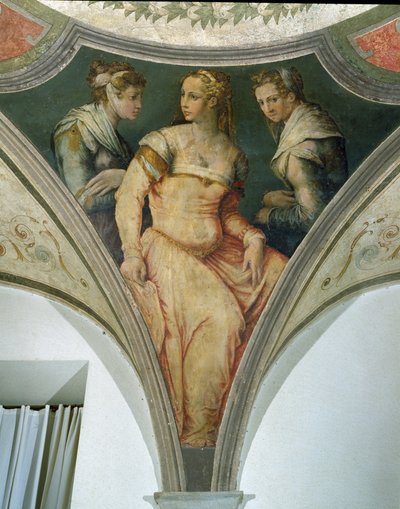 Muse, Cámara de Apolo y de las Musas de Giorgio Vasari